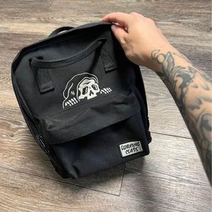Sketchy tank/lurking class black mini backpack